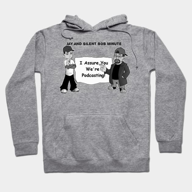 Jay and Silent Bob Minute Hoodie by TheBurbsMinute